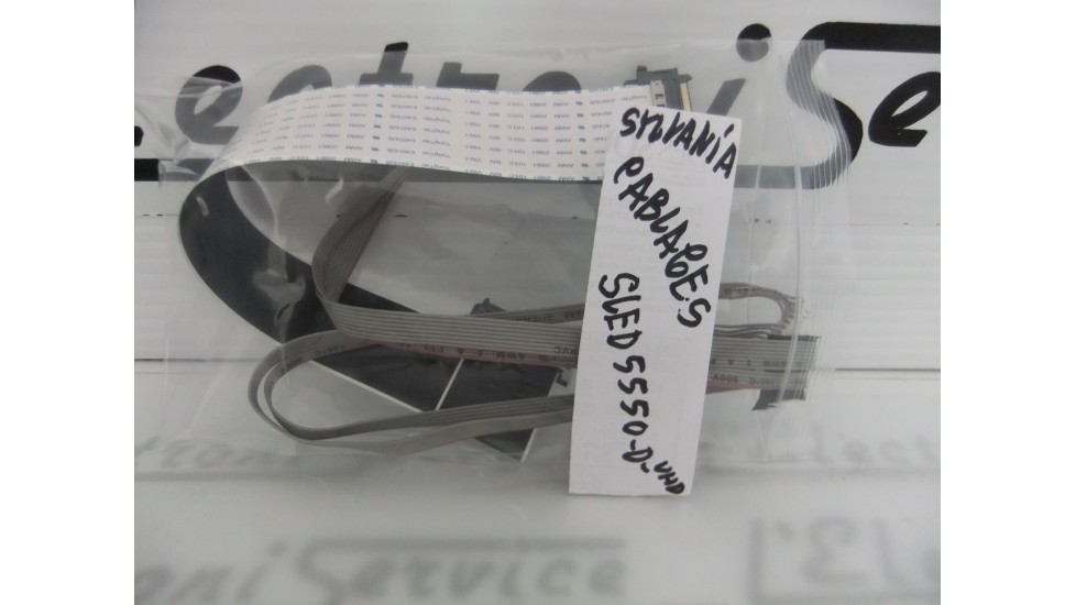 Sylvania SLED5550-D-UHD cables set
